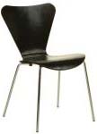Ant chair wood seat